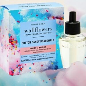 White Barn Cotton Candy Boardwalk Fragrance Refill - Blue and Pink